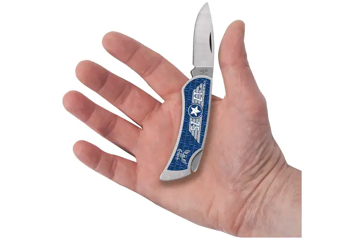 Case U.S. Navy Lockback Stainless Steel Folding Knife - view 4